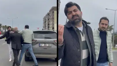 TRAFİKTE AVUKAT SAVCININ ARABASININ ÖNÜNÜ KESTİ İDDİASI!