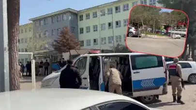 ŞANLIURFA’DA ŞOK! BİR GENÇ UZUN NAMLULU SİLAH LİSEDE TERÖR ESTİRDİ!