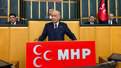 MHP LİDERİ BAHÇELİ YÜZBİNLERCE POLİSİN SESİNİ DUYURDU!