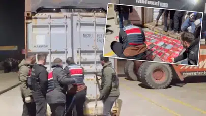 PANAMA BANDRALI GEMİYE GECE YARISI KOKAİN BASKINI YAPILDI!