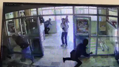 SİVEREK’DE ESKİ ÖĞRENCİ OKULDA İŞTE BÖYLE DEHŞET SAÇMIŞ!