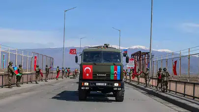 NAHÇIVAN ORDU BİRLİKLERİ ORTAK TATBİKAT İÇİN TÜRKİYE'DE!