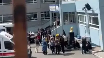 ORTAOKULDA KANTİNDEN TAVUK  DÖNER YİYEN ÖĞRENCİLER HASTANELİK OLDU!