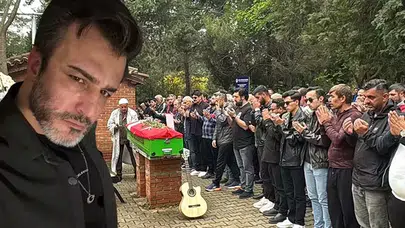 ŞARKICI RIZA TAMER SON YOLCULUĞUNA GÖZYAŞLARI İLE UĞURLANDI!
