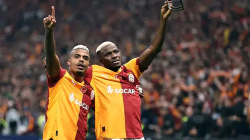 GALATASARAY RAMS PARK'TA OSİMHEN İLE BODO/GLİMT'E ŞANS TANIMADI! 3-1
