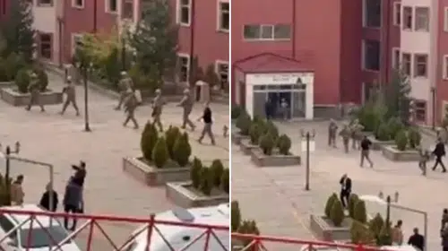 GÜMÜŞHANE ÜNİVERSİTESİ'NDEKİ 4 SAATLİK REHİNE KRİZİ ÇÖZÜLDÜ!