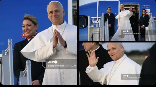 PAPA 14.LEO’NUN UÇAĞI TÜRKİYE’YE GELMEK İÇİN İTALYA’DAN HAVALANDI!