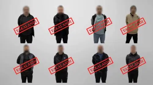 KIRMIZI BÜLTENLE ABARAN 8 KİŞİ TÜRKİYE’YE GETİRİLDİ!