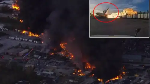 ABD KARGO UÇAĞININ DÜŞMESİNDE TERÖR ŞÜPHESİ ARAŞTIRILIYOR!