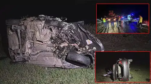 POLİSİN “DUR!” İHTARINA UYMAYAN SÜRÜCÜ TERS YOLA GİRDİ! 5 ÖLÜ 1 YARALI!