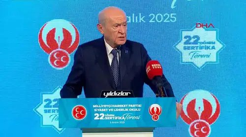 MHP LİDERİ BAHÇELİ:”İBB YOLSUZLUĞU HER YERE SIÇRAMIŞTIR!”