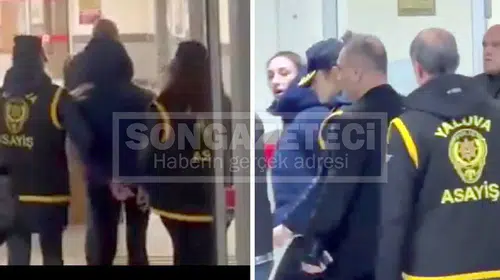 GÜLLÜ'NÜN KIZI TUĞYAN ÜLKEM GÜLTER İLE ARKADAŞI ADLİYEYE SEVK EDİLDİ!