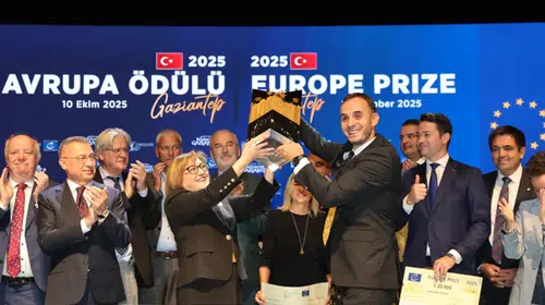 FATMA ŞAHİN İLE ÖNE ÇIKAN GAZİANTEP’E “2025 AVRUPA ÖDÜLÜ” VERİLDİ!