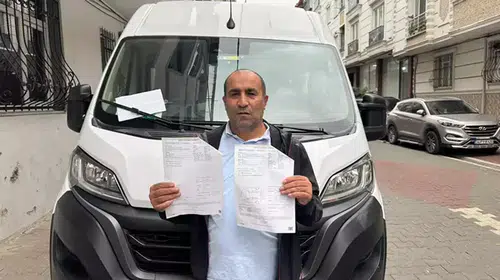 KREDİ ÇEKEREK YENİ ALDIĞI MİNİBÜS ARIZA ÜZERİNE ARIZA VERİYOR!