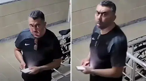 BOŞANMAK İSTEYEN EŞİNİ VURMAYA GELDİĞİ GÖRÜNTÜLER GÜNDEM OLDU!