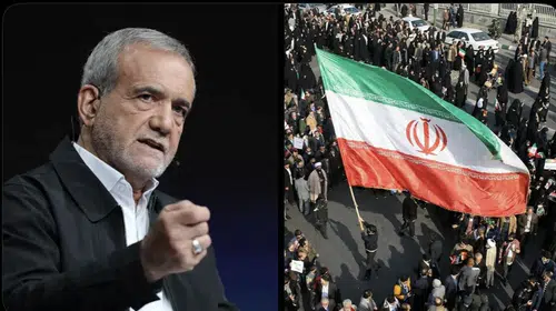 İRAN CUMHURBAŞKANI PEZEŞKİYAN’DAN HALKA SORUNLARI EL ELE ÇÖZME ÇAĞRISI!