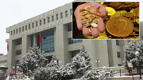 ANKARA’DA BULUNAN ADLİYEDE ADLI EMANETTEN ALTIN HIRSIZLIĞI!