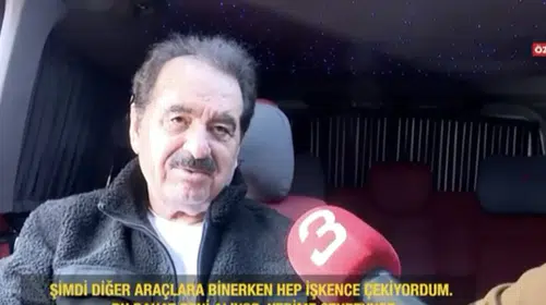 İBRAHİM TATLISES KENDİSİ İÇİN DİZAYN EDİLEN VIP ARACI TESLİM ALDI!