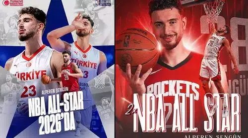 ALPEREN ŞENGÜN ABD'DE İKİNCİ KEZ NBA ALL STAR'A SEÇİLDİ!