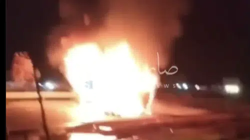 FLAŞ HABER! SÜLEYMANİYE’DE TERÖR ÖRGÜTÜ PKK’LILARIN ARACINA SALDIRI!