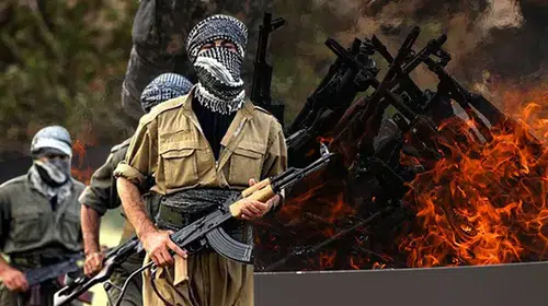 BÖLÜCÜ TERÖR ÖRGÜTÜ PKK SİLAHLARI HANGİ ÜLKEYE YOLLADI?