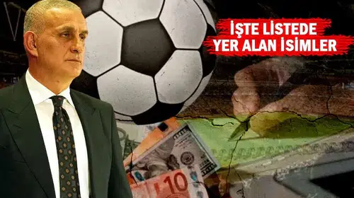 TFF BAHİS SORUŞTURMASINDA SON DALGAYI AÇIKLADI!