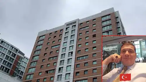 İŞ İNSANI EVİNİN YANGIN MERDİVENİNDE ÖLÜ BULUNDU!