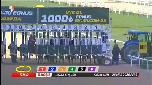 İZMİR’DE LOZAN KOŞUSUNDA TEPKİ ÇEKEN GÖRÜNTÜLER!