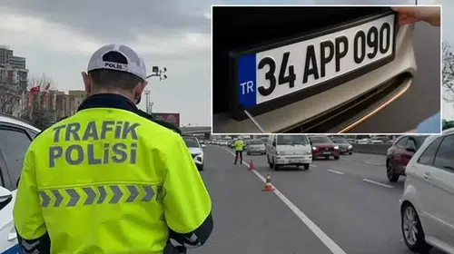 APP YAZILI PLAKA KULLANANLAR İÇİN YENİ BİR KARAR ALINDI!