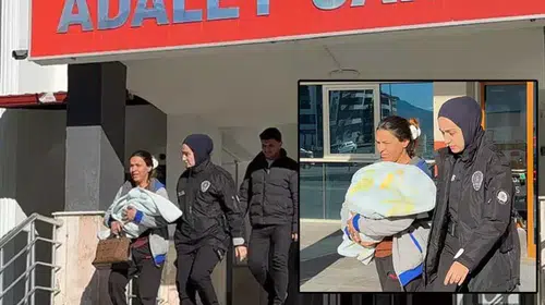 BEBEĞİNİN BEZİNE UYUŞTURUCU SAKLAYAN ANNE TUTUKLANDI!