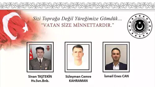 KATAR'DA ŞEHİT DÜŞEN ŞEHİTLERİMİZ İÇİN TAZİYE MESAJLARI YAYIMLANDI!