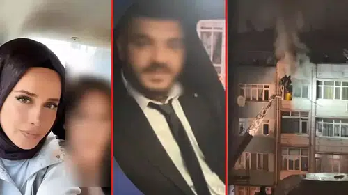 FATİH'TE ÖNCE EŞİNİ ÖLDÜREN KOCA ARDINDAN EVİ KUNDAKLADI!