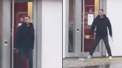 BEŞİKTAŞ’TA ACEMİ BANKA SOYGUNCUSU KISA SÜREDE YAKALANDI!