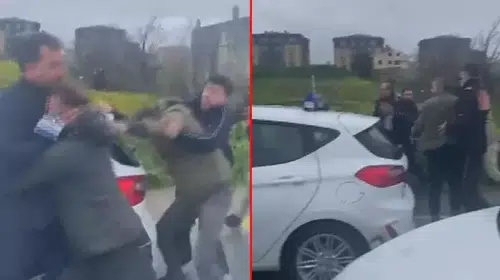 EHLİYET SINAVINI GEÇEMEDİ BABASI İLE KOMSİYON ÜYESİNE SALDIRDI!