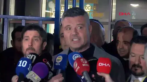 FENERBAHÇE BAŞKANI SADETTİN SARAN MAÇ SONU ADETA PATLADI!
