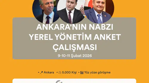 BAŞKENTTE 5 BİN KİŞİYLE YÜZ YÜZE YAPILAN ANKETTE NE SONUÇLAR ÇIKTI?