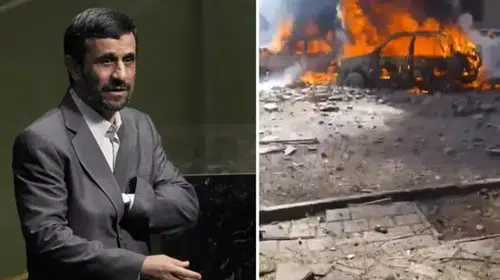 İRAN ESKİ CUMHURBAŞKANI AHMEDİ NEJAT NEREDE SALDIRIYA UĞRADI?