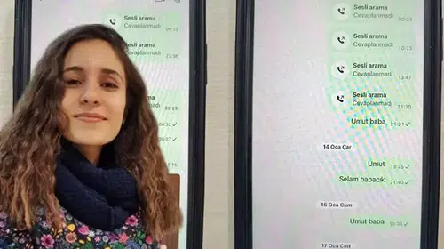 ABD'DEKİ UMUT ALTAŞ BABASINI MESAJLA BÖYLE TEHDİT ETMİŞ!