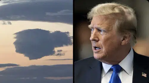 ABD BAŞKANI TRUMP VAN’DA GÖKYÜZÜNDEN  İRAN’I BÖYLE GÖZETLEDİ!