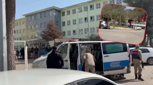 ŞANLIURFA’DA ŞOK! BİR GENÇ UZUN NAMLULU SİLAH LİSEDE TERÖR ESTİRDİ!