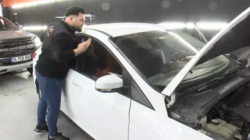 YENİ ALDIĞI ARACI EKSPERTİZE GÖTÜRÜNCE ŞOK GEÇİRDİ!