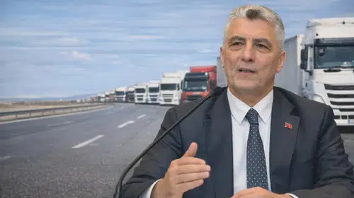 BAKAN BOLAT'TAN TIR ŞOFÖRLERİNE "TRANSİZ VİZE" KOLAYLIĞI MÜJDESİ!
