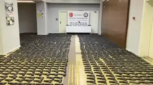 PENDİK'DE SU DEPOSUNDA BİNLERCE SİLAH PARÇASI ELE GEÇTİ!