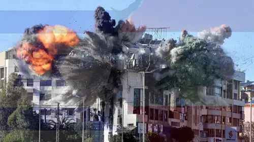 SİYONİST İSRAİL ATEŞKESİ BOZMAK İÇİN LÜBNAN’I ARALIKSIZ BOMBALIYOR!