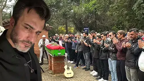 ŞARKICI RIZA TAMER SON YOLCULUĞUNA GÖZYAŞLARI İLE UĞURLANDI!