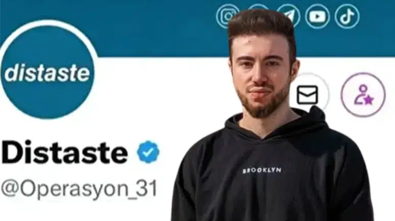 DİSTASTE ADLI HESABIN YÖNETİCİSİ  AKBULUT GÖZALTINA ALINDI!