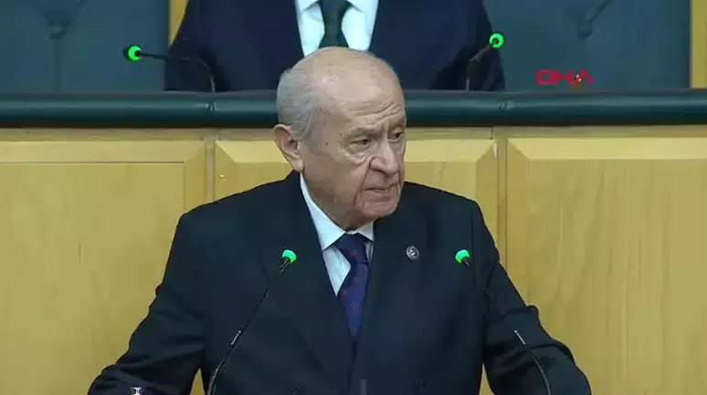 MHP LİDERİ BAHÇELİ YİNE SIRA DIŞI BİR KONUŞMA YAPTI!