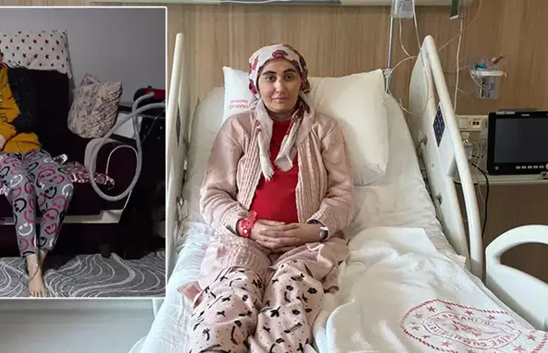 İKİ ÇOCUK ANNESİ OKSİJEN CİHAZINDAN AKCİĞER NAKLİ İLE KURTULDU!