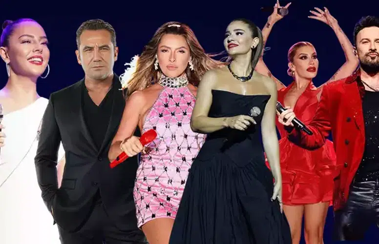 BU YILBAŞI YİNE ÜNLÜ SANATÇILARA YARAYACAK!