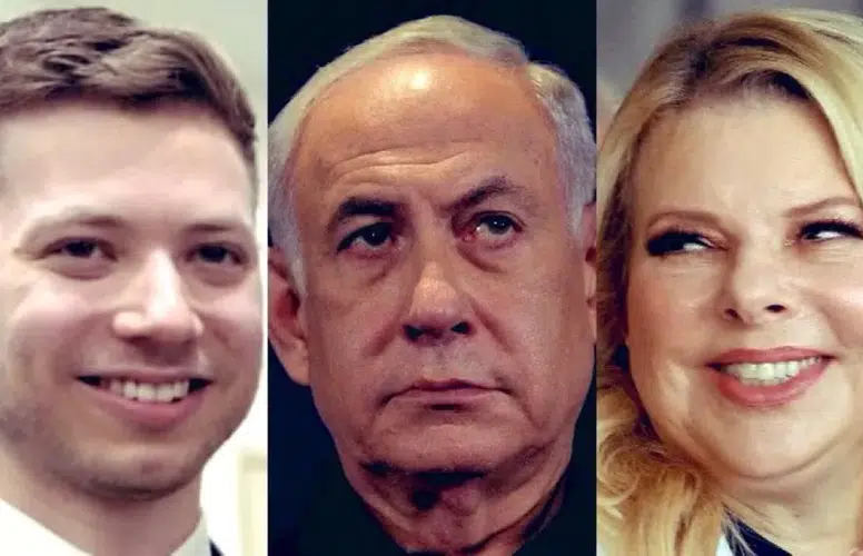 FLAŞ! FLAŞ! FLAŞ! GAZZE KASABI NETANYAHU’YU OĞLU DÖVMÜŞ!